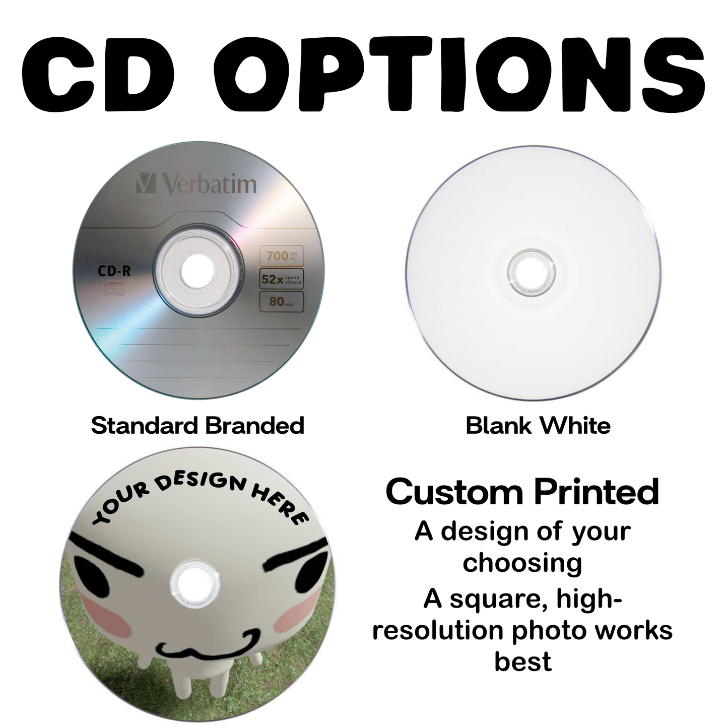 Custom CD Mixtape (Up to 75 Minutes of your Music)
