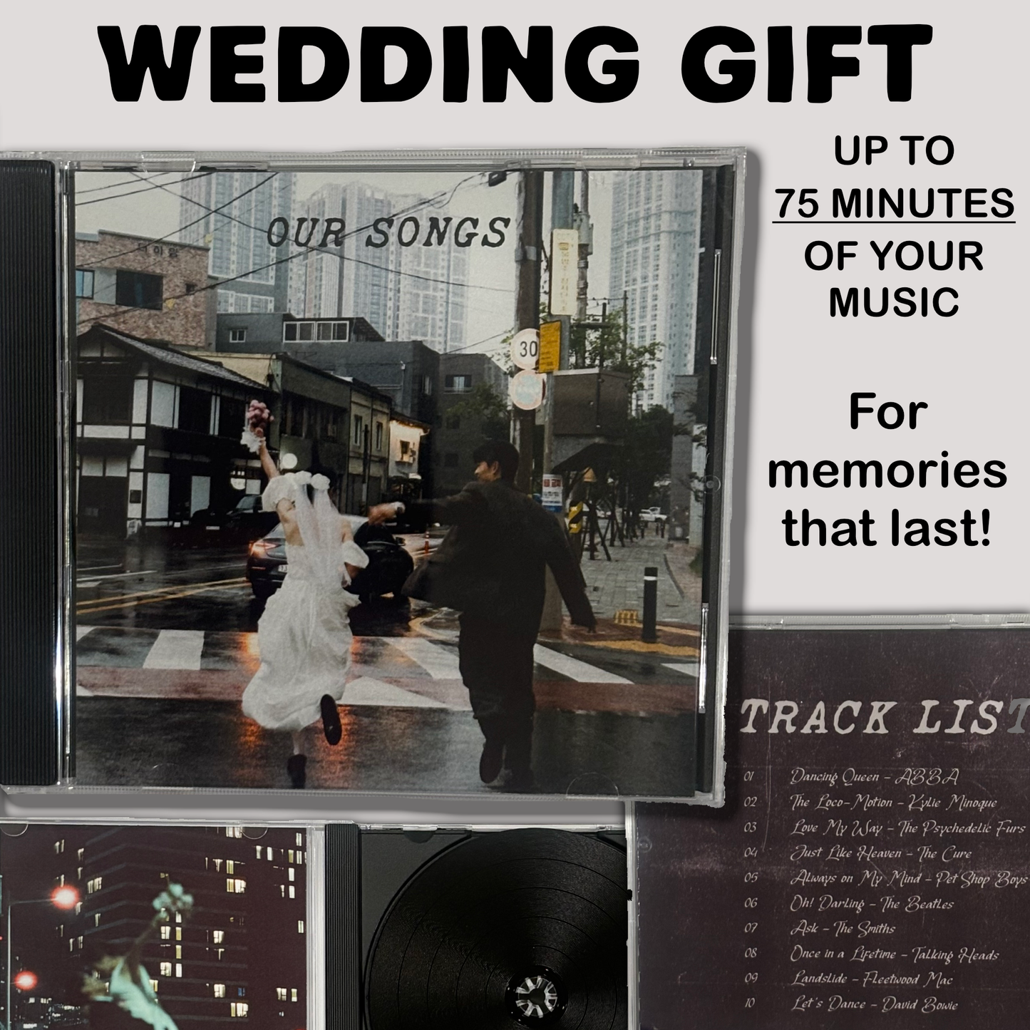Custom CD Mixtape (Up to 75 Minutes of your Music)